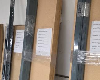 Knock down heavy duty shelving