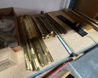 Brass tubing for sconces