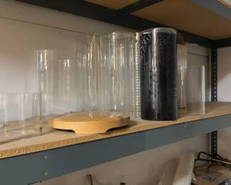 Miscellaneous glass tubes.