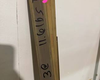 Brass flat bar