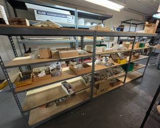 60” x 16” x 72” knockdown shelves.