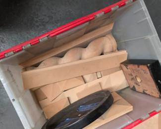 MISC. WOOD LAMP PARTS