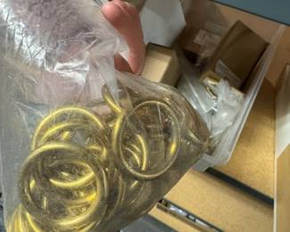 Henssgen solid brass rings. Lots of sizes.