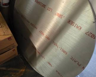 28” Diameter x .5” thick 6061 Aluminum