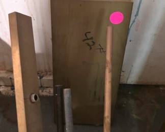 12" X 1" 16" BRASS BAR