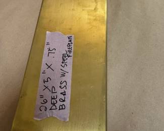Brass canopy.
