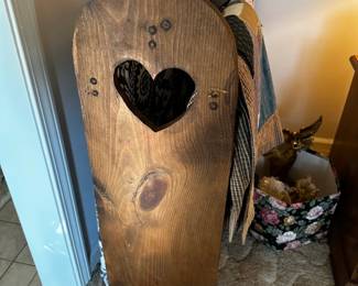 vintage quilt rack