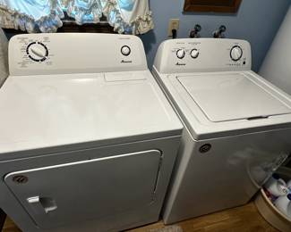 Amana brand washer and dryer