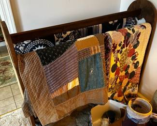 Vintage handmade quilts