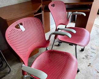 Herman Miller chairs.