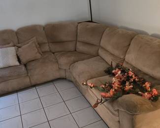 Sectional Recliner Sofa