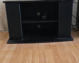 Black Media Console / TV Stand