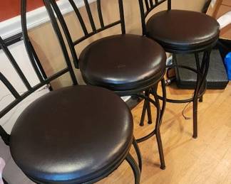 Swivel bar stools (6 available)