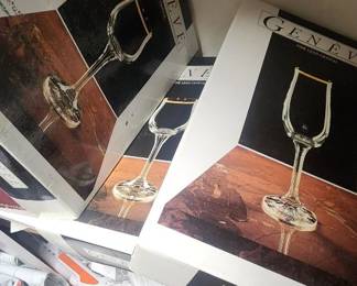 Geneve crystal glasses