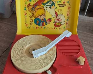 Rainbow Brite Vanity Fair Portable Record Player