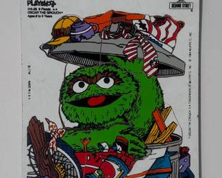Playskool Oscar the Grouch 9-Piece Puzzle