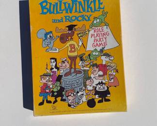 Bullwinkle and Rocky Role Playing Party Game