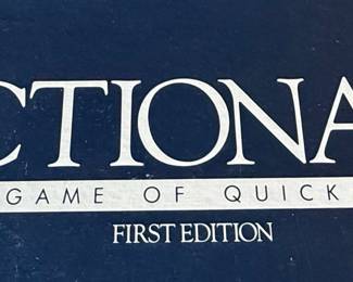 Pictionary First Edition: The Game of Quick Draw