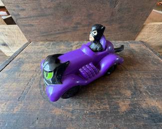 Vintage 1991 McDonald's Batman Returns Catwoman's Purple Catmobile Toy