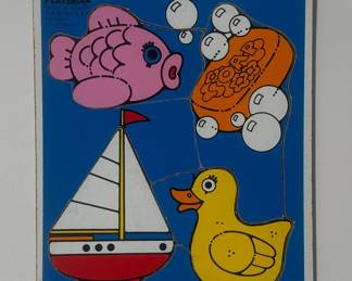 Playskool "For My Bath" 4-Piece Puzzle