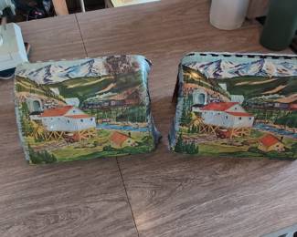 Vintage Louis Marx Tin Lithographed Train Tunnel