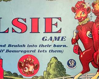 Vintage 1941 Elsie The Cow Board Game by Selchow & Righter