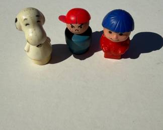 Vintage Fisher-Price Little People Figures