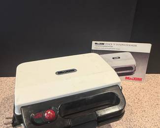 Maxim Snack 'N' Sandwich Maker