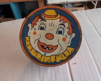 Vintage Kirchhof Tin Clown Noise Maker