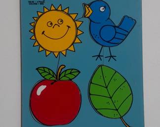 Playskool "Colors I See" 4-Piece Chunky Puzzle
