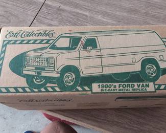 1980's Ford Van Coin Bank Die-Cast Metal Replica by Ertl Collectibles
