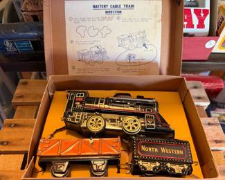 Electro Toy Cable Express Battery Operated Train Set