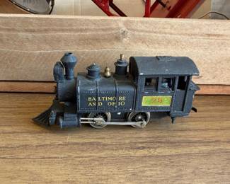 HO Scale Baltimore & Ohio 0-6-0 Tank Steam Locomotive Toy