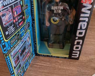 Stone Cold Steve Austin WWF "Wired.com" Action Figure