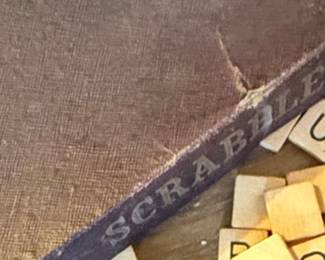 Vintage Scrabble Game by Selchow & Righter