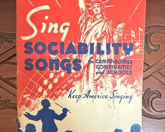 Sing Sociability Songs for Camps, Homes, Communities and Schools (1937)