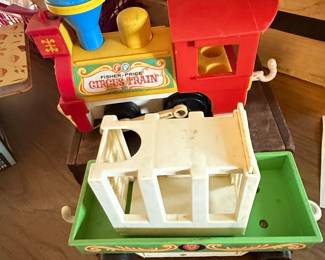 Vintage Fisher-Price Little People Circus Train #991