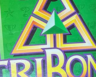 Vintage 1995 Tribond "What Do These 3 Have In Common?" Board Game