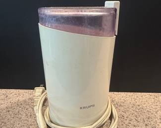 Krups Electric Coffee Grinder - Model 208A/208B