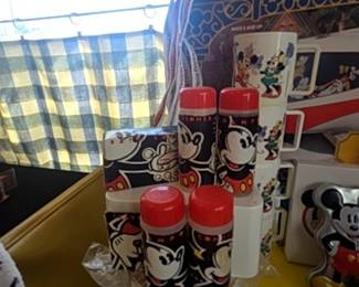 Vintage Walt Disney Resorts Mickey Mouse Shampoo and Conditioner Bottles