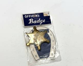Official Sheriff Badge Toy