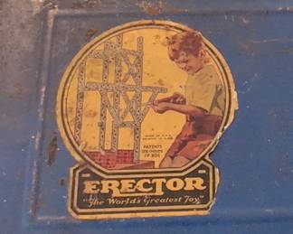 A.C. Gilbert Erector Set No. 7 1/2 Engineer's Set