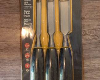 Stanley 150 Series 3-Piece Wood Chisel Set