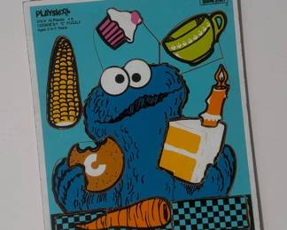 Playskool Cookie Monster "C" Puzzle