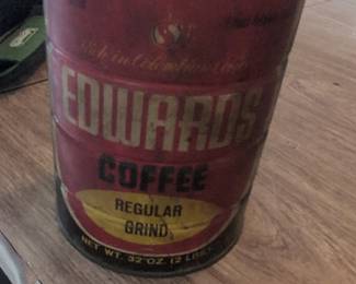 Edwards Coffee Tin