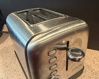 RAMJOY 2-Slice Stainless Steel Toaster