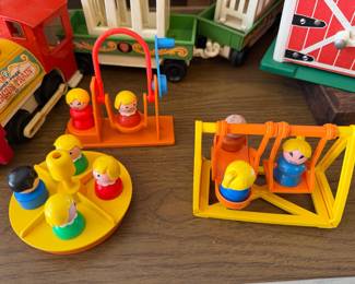 Fisher-Price Little People Playground and Circus Train Set