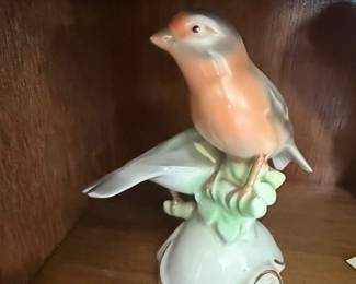 Vintage Gerold Porzellan Robin Figurine