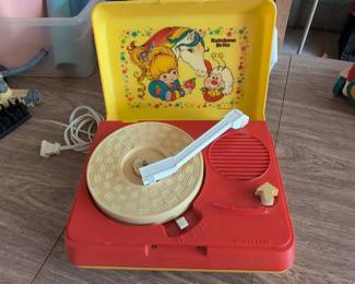 Rainbow Brite "Vanity Fair" Portable Record Player