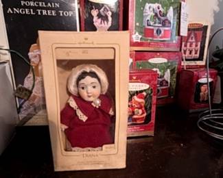Hallmark Keepsake Ornament 1983 "Diana" Porcelain Doll
